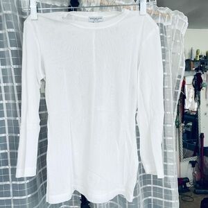 Black Navy Land White Long Sleeve Shirts